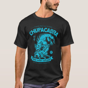 Chupacabra De Geit Zuiger Cryptids Dossier Retro T-shirt