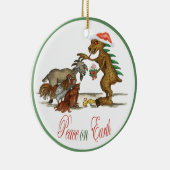 Chupacabra en Goat Ornament (Rechts)