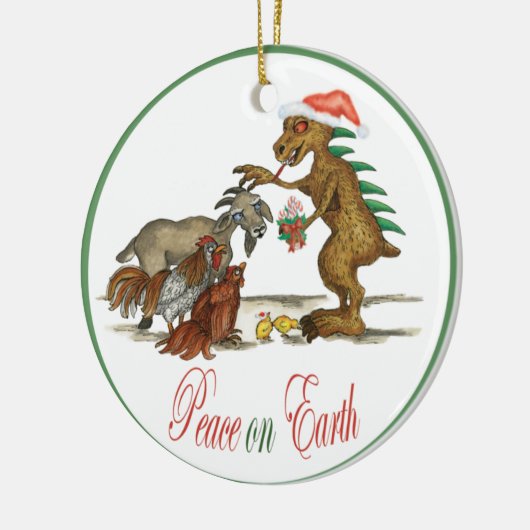 Chupacabra en Goat Ornament (Links)