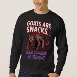 Chupacabra Geiten Zijn Snacks Grappige Cryptid Hum Trui