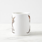 Chupacabra Gremlin Hybride Illustratie Koffiemok (Center)