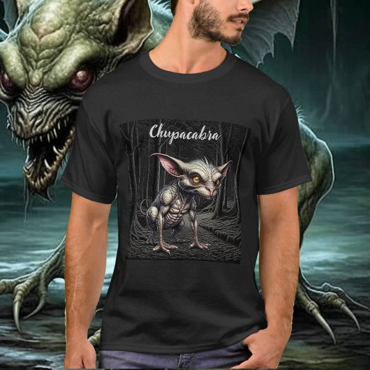 Chupacabra in de Bossen Cryptid T-shirt
