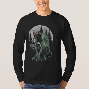 Chupacabra Legendary Creature Mythical Beast Crypt T-shirt