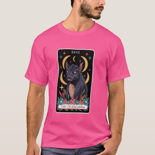 Chupacabra Legendary Creature Mythical Beast Crypt T-shirt (Voorkant)