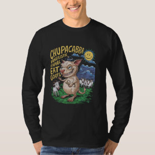 Chupacabra Legendary Creature Mythical Beast Crypt T-shirt