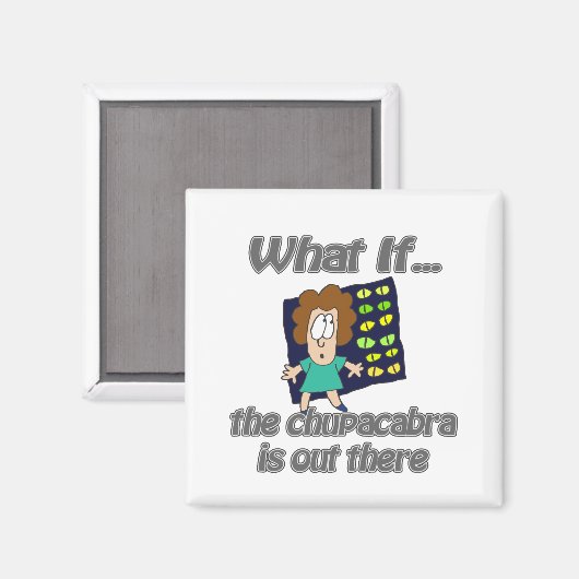 chupacabra magneet (Voorkant / Achterkant)