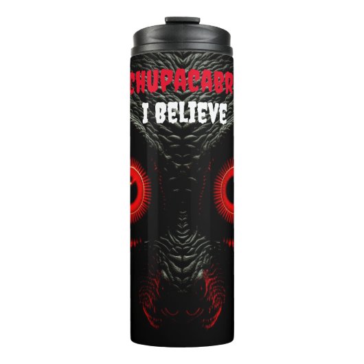 Chupacabra Puerto Rico Cryptid Thermosbeker (Voorkant)