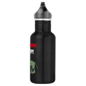 Chupacabra Puerto Rico Cryptid Waterfles (Rechts)