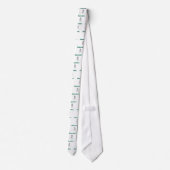 Chupacabra (Schets) Stropdas (Achterkant)