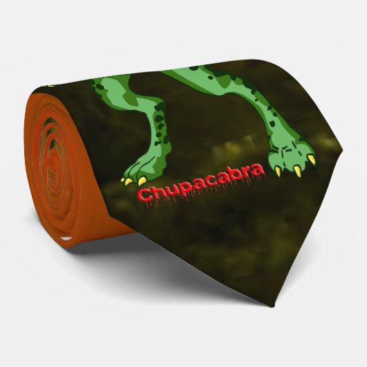 Chupacabra Stropdas (Opgerold)