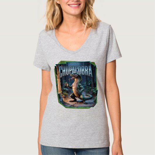 Chupacobra Fotografisch Combo Wezen Grappig T-shirt (Voorkant)