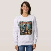 Chupacobra illustratie Combo Creature Grappig Trui (Voorkant volledig)