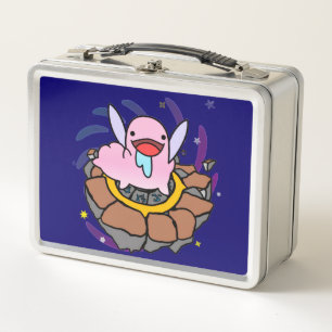 chupi-Abathur met beschrijving Metal Lunchbox