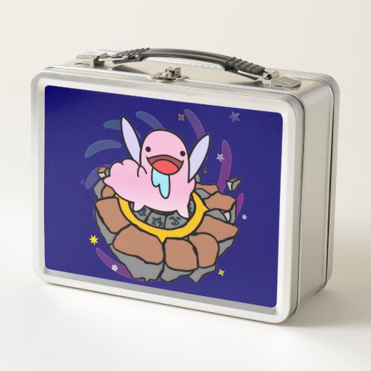 chupi-Abathur met beschrijving Metal Lunchbox (Voorkant)