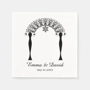 Chuppah Symbool Joodse Bruiloft Servet