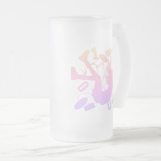 chupuglass matglas bierpul (Voorkant rechts)