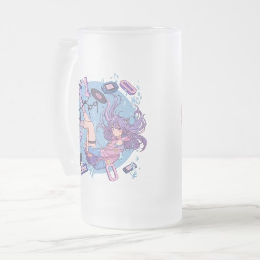 chupuglass matglas bierpul (Voorkant links)