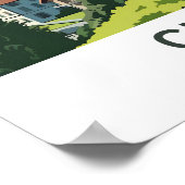 Chur Zwitserland Reisprint Poster (Hoek)