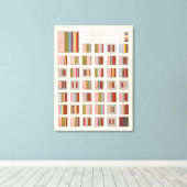 Church Accommodation, Statistical US Lithograaf Canvas Afdruk (Insitu (Houten vloer))