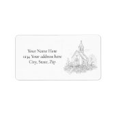 Church Address Label (Voorkant)