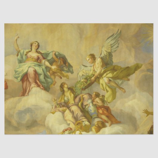 Church Angels tissue paper Tissuepapier (Voorkant)
