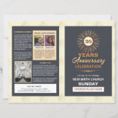 Church Anniversary Brochure Template (Voorkant)