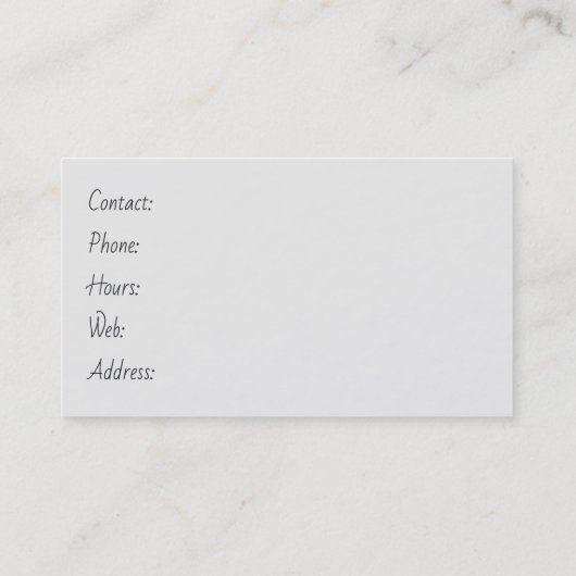 Church Architecture Retro Monochrome religie Visitekaartje (Achterkant)