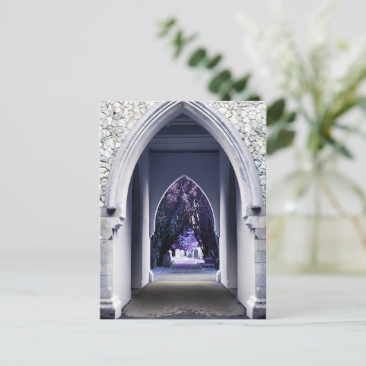 Church Archway Briefkaart (Staand voorkant)