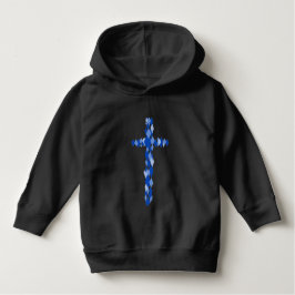 Church Aside Toddler Black Hoodie