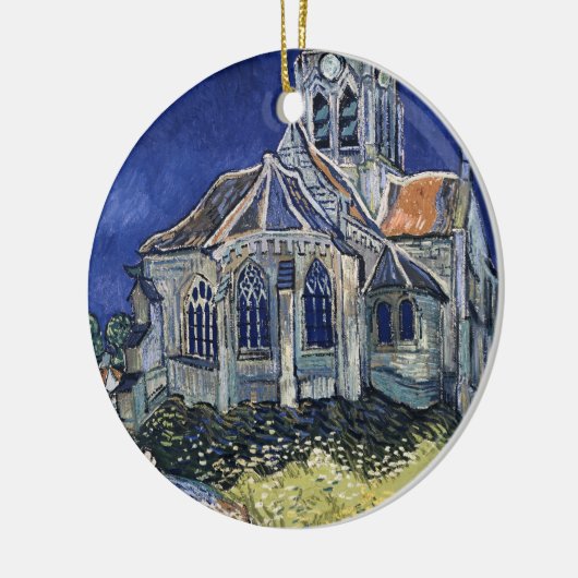Church Auvers Sur Oise schilder Vincent van Gogh Keramisch Ornament (Links)
