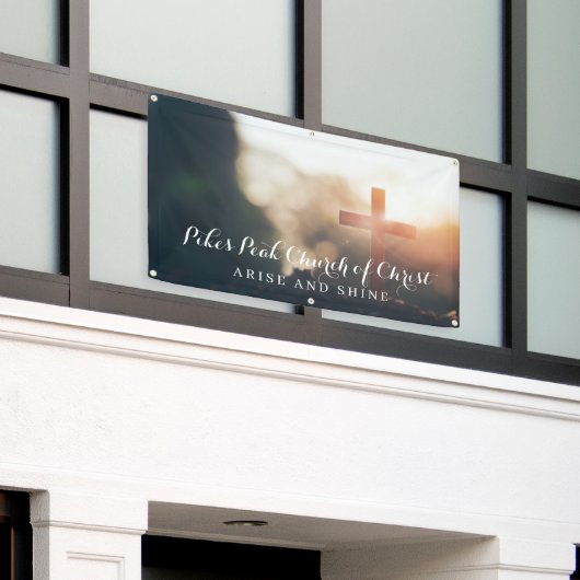 Church Banner | Slijp en schijn (Buitenkant Gebouw)