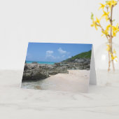 Church Bay Wenskaart Kaart (Gele Bloem)