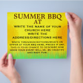 CHURCH BBQ FLYER (Hand)