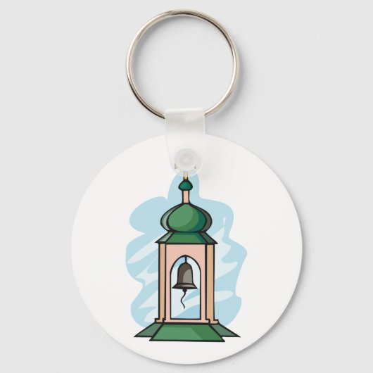 Church Belfry Sleutelhanger (Voorkant)