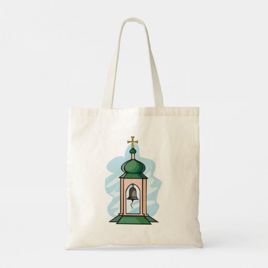 Church Belfry Tote Bag (Achterkant)