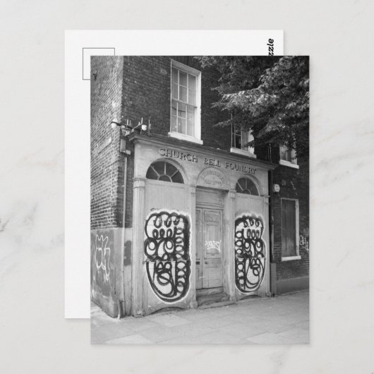 Church Bell Foundry, Verenigd Koninkrijk Briefkaart (Voorkant / Achterkant)