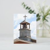 Church Bell Tower in Truchas, New Mexico Briefkaart (Staand voorkant)