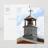 Church Bell Tower in Truchas, New Mexico Briefkaart (Voorkant / Achterkant)