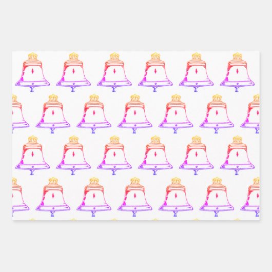 Church Bell Wrapping Paper (Voorkant 3)