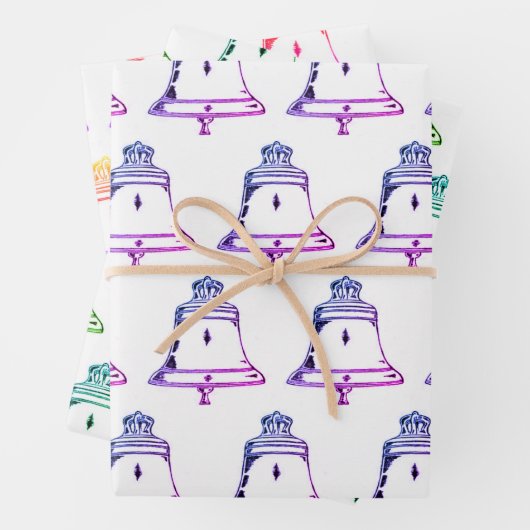 Church Bell Wrapping Paper (In situ)