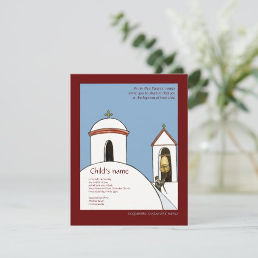 Church Bells Kaart (Staand voorkant)