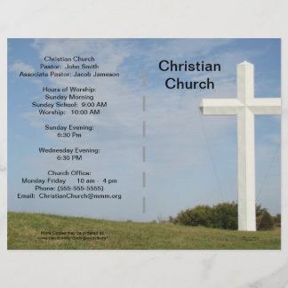 Church Bulletin  Flyer