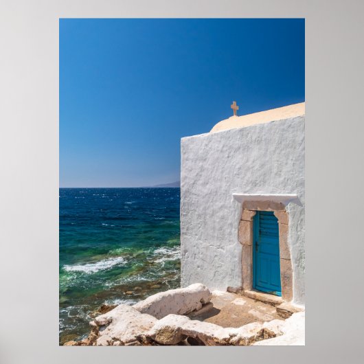 Church by the Coast Poster (Voorkant)