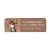 Church Cat Etiket (Voorkant)