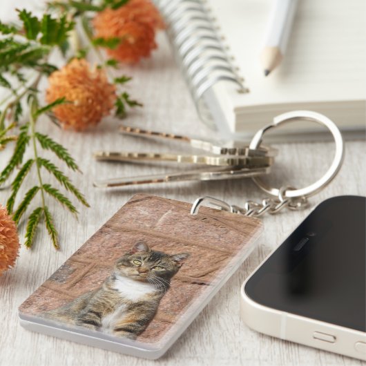 Church Cat Sleutelhanger (Voorkant Rechts)