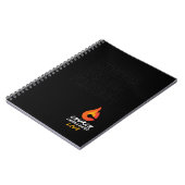 Church Challenge KINGDOM WISDOM FREEDOM Flame Notitieboek (Linkerzijde)