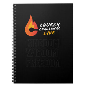 Church Challenge Live KINGDOM WISDOM FREEDOM Notitieboek