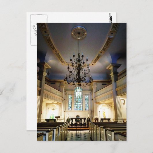 Church Chandelier Briefkaart (Voorkant / Achterkant)