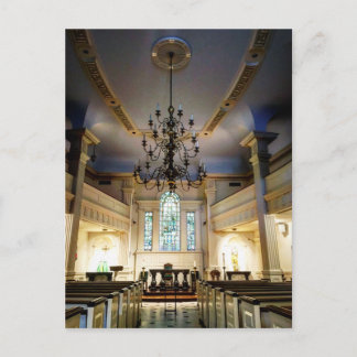 Church Chandelier Briefkaart