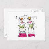 Church Choir Briefkaart (Voorkant / Achterkant)